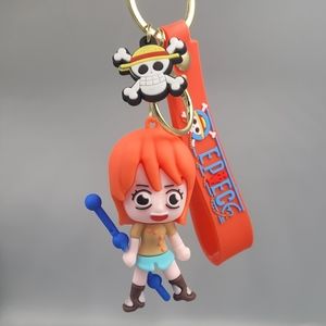 Nami 3D One Piece Anime Figure Keychain